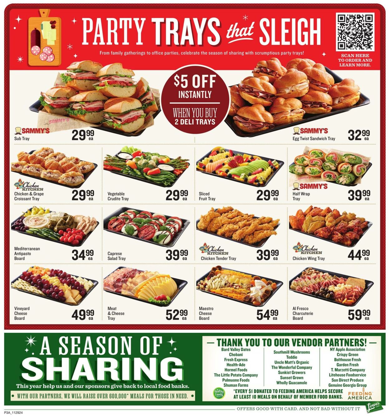 Weekly ad Lowes Foods 11/29/2024 - 12/03/2024