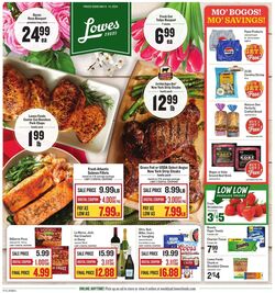 Weekly ad Lowes Foods 05/08/2024 - 05/14/2024