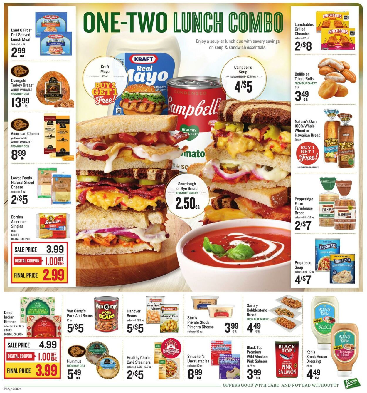 Weekly ad Lowes Foods 10/30/2024 - 11/05/2024