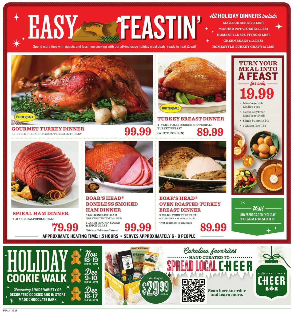 Weekly ad Lowes Foods 11/15/2023 - 11/23/2023