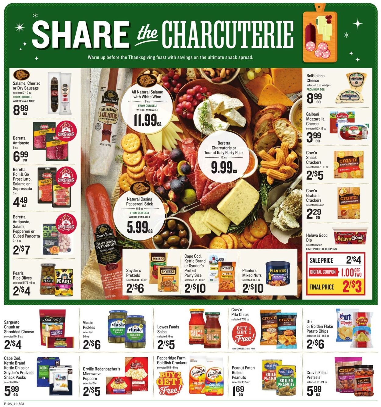 Weekly ad Lowes Foods 11/15/2023 - 11/23/2023