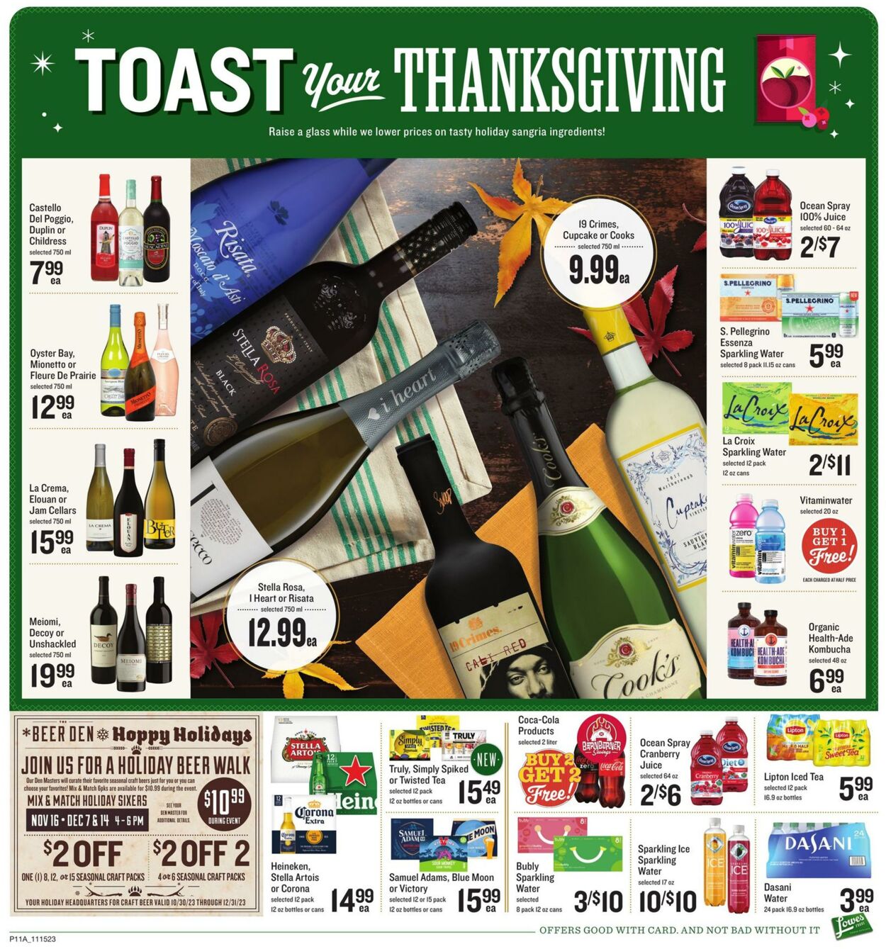 Weekly ad Lowes Foods 11/15/2023 - 11/23/2023