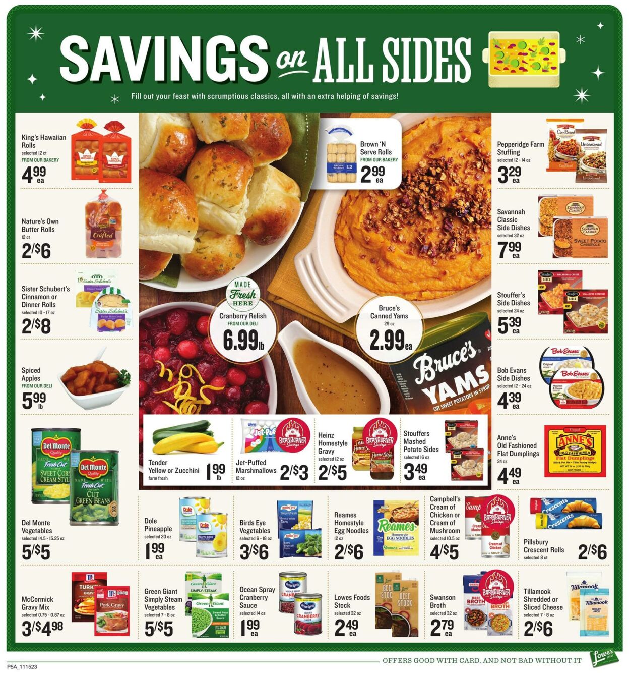 Weekly ad Lowes Foods 11/15/2023 - 11/23/2023