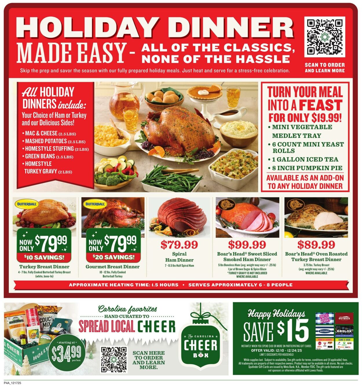 Weekly ad Lowes Foods 12/17/2025 - 12/24/2025