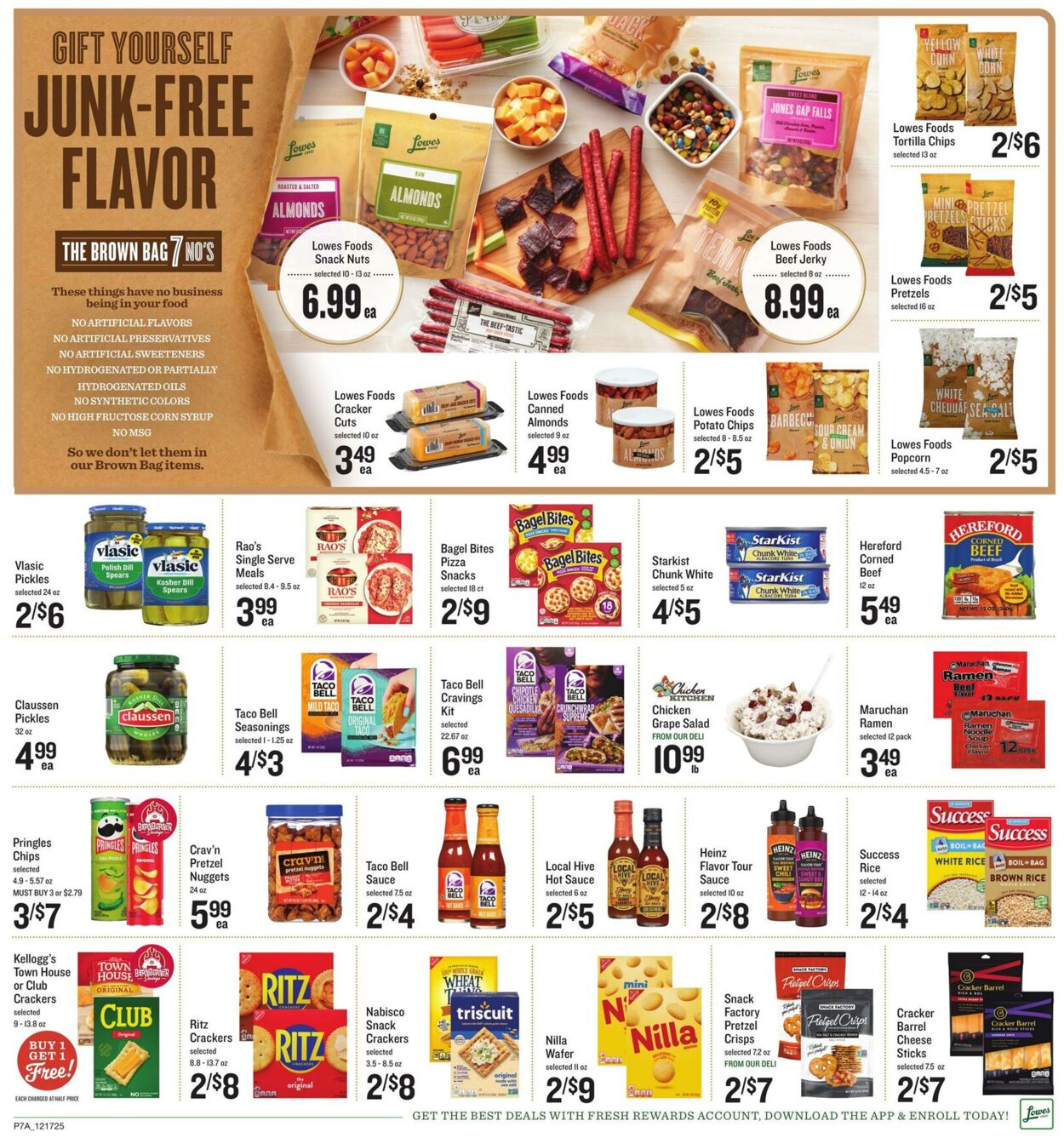 Weekly ad Lowes Foods 12/17/2025 - 12/24/2025