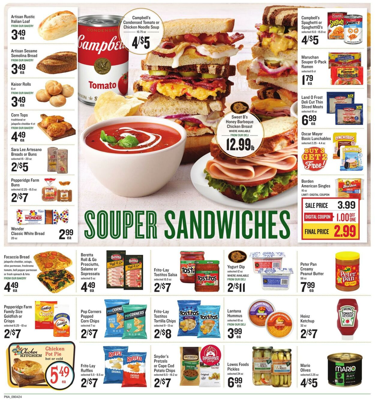 Weekly ad Lowes Foods 09/04/2024 - 09/10/2024