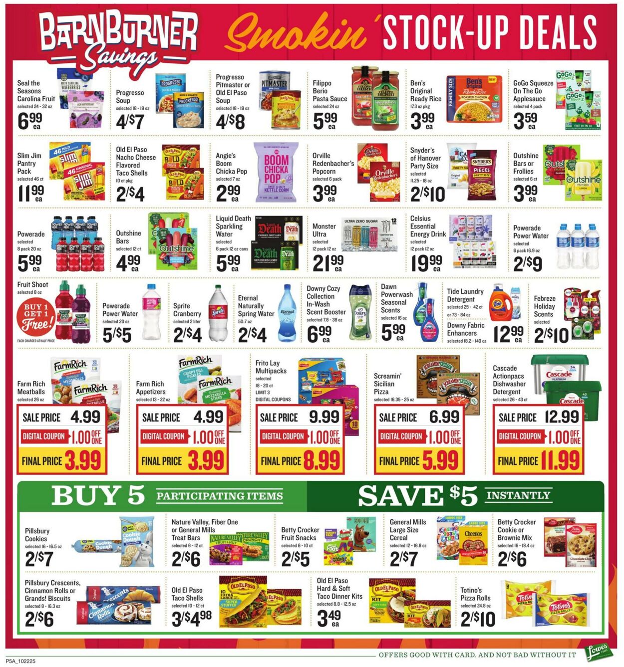 Weekly ad Lowes Foods 10/22/2025 - 10/28/2025