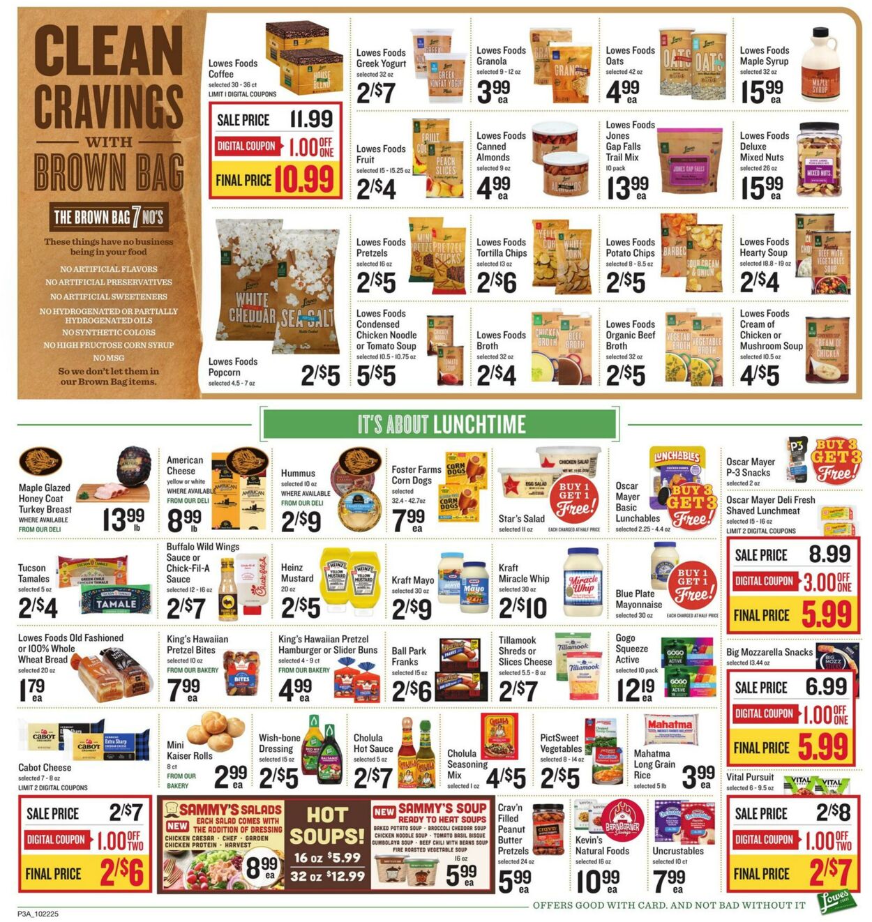 Weekly ad Lowes Foods 10/22/2025 - 10/28/2025