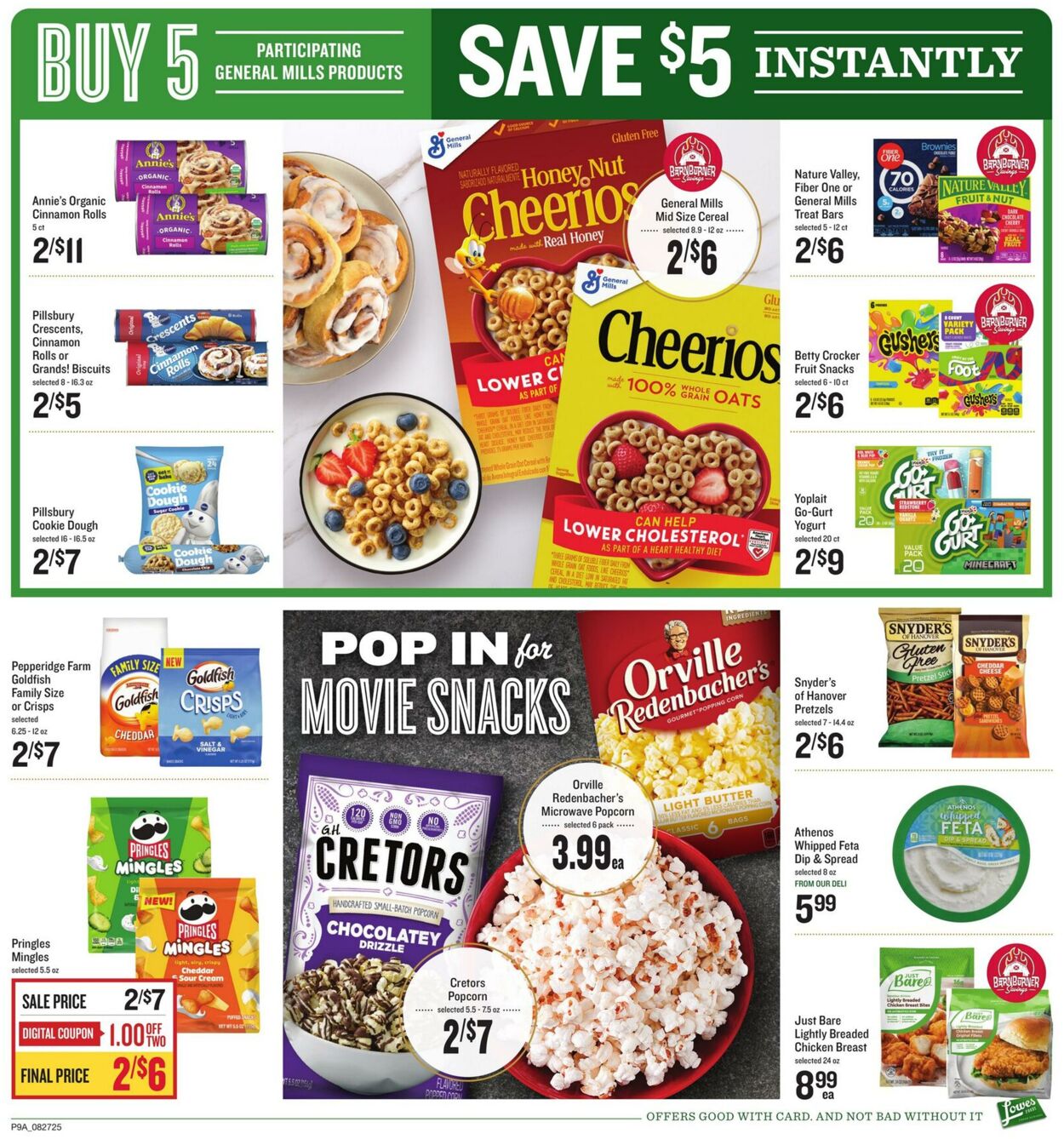 Weekly ad Lowes Foods 08/27/2025 - 09/02/2025