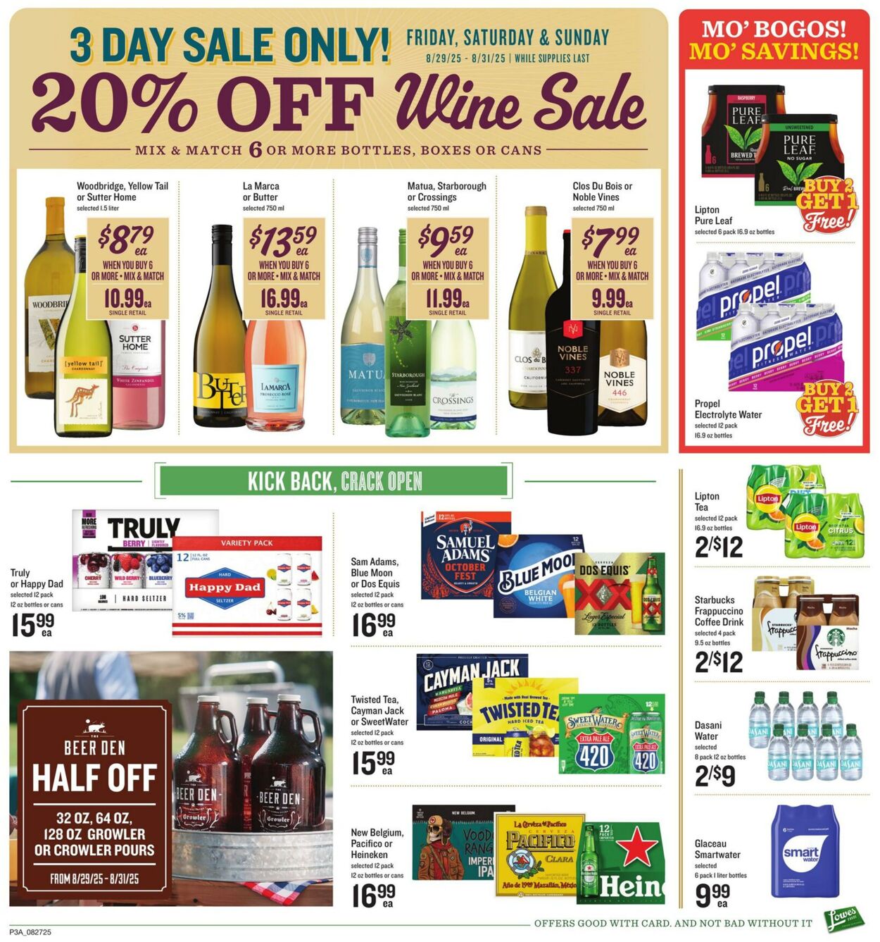 Weekly ad Lowes Foods 08/27/2025 - 09/02/2025