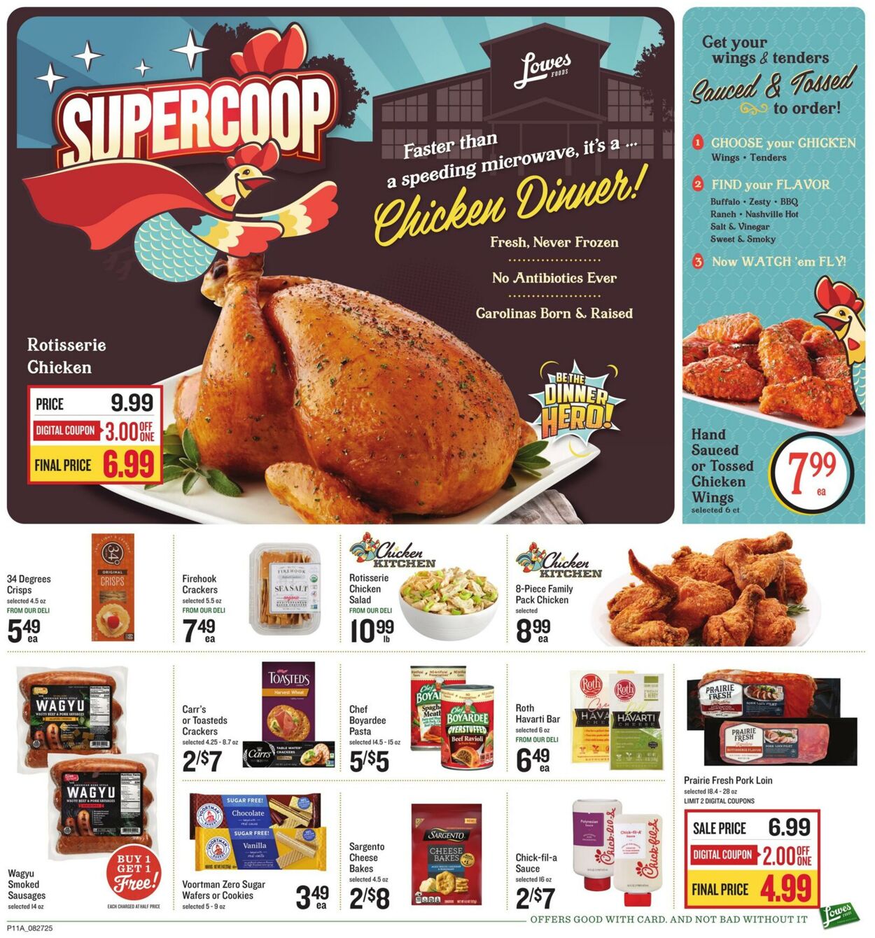 Weekly ad Lowes Foods 08/27/2025 - 09/02/2025