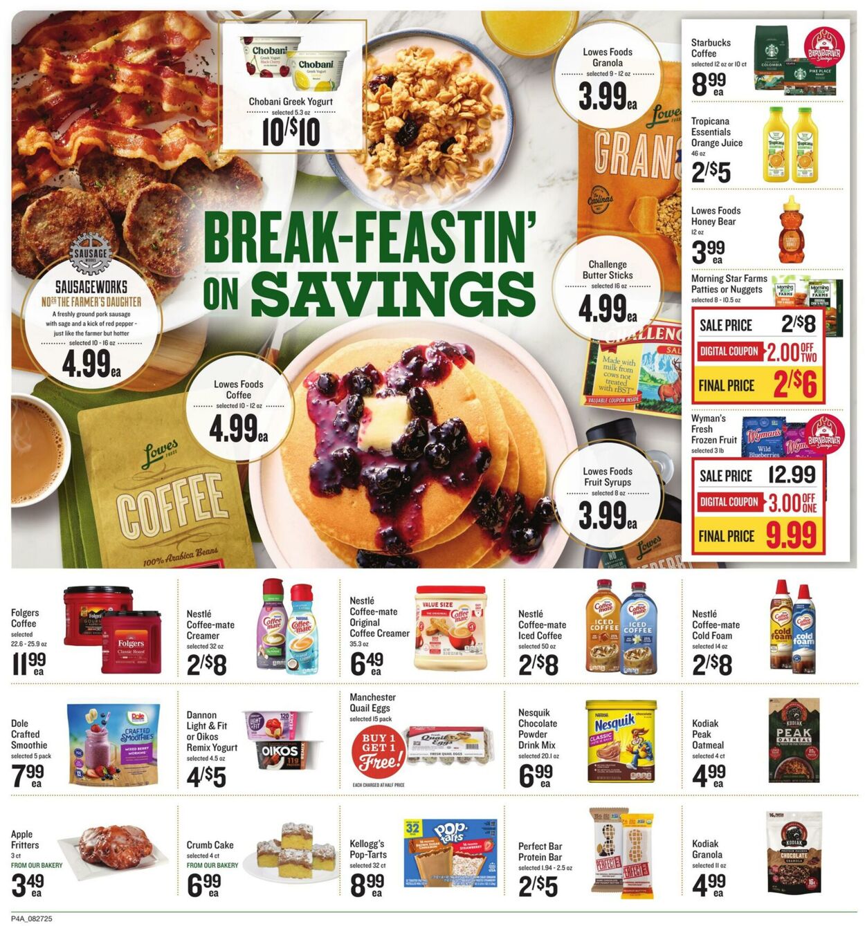 Weekly ad Lowes Foods 08/27/2025 - 09/02/2025