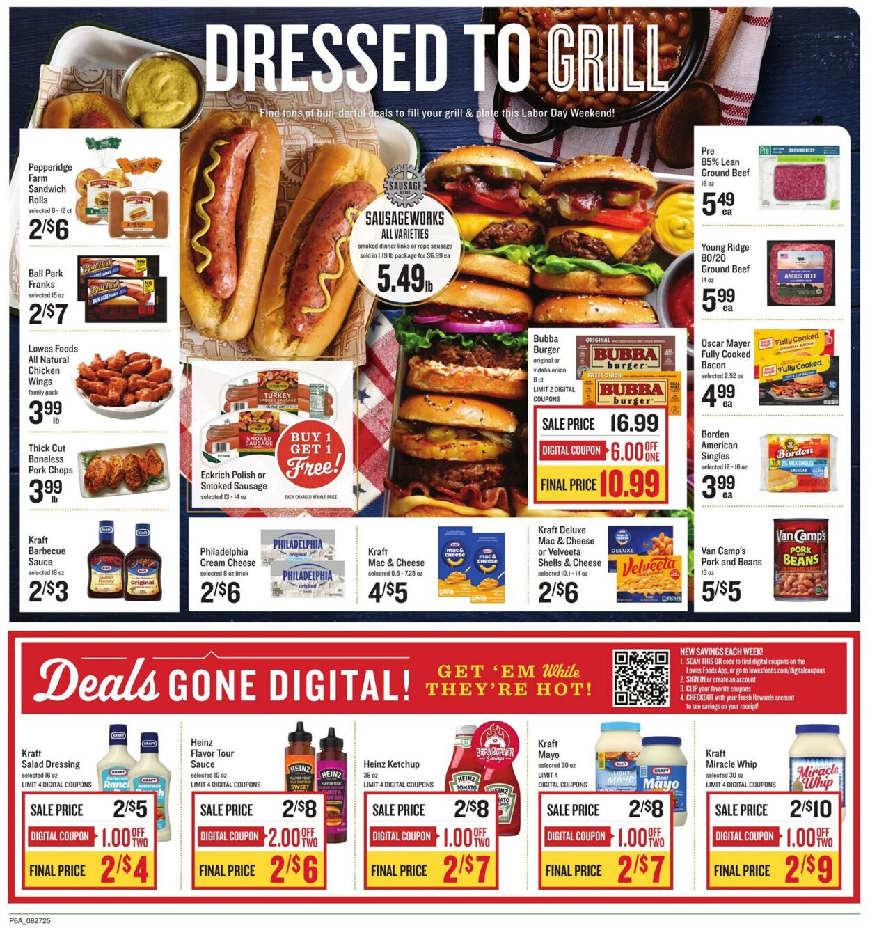 Weekly ad Lowes Foods 08/27/2025 - 09/02/2025