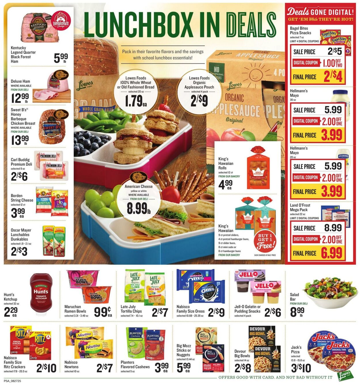Weekly ad Lowes Foods 08/27/2025 - 09/02/2025