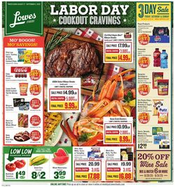 Weekly ad Lowes Foods 08/27/2025 - 09/02/2025