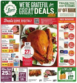Weekly ad Lowes Foods 11/08/2023 - 11/14/2023
