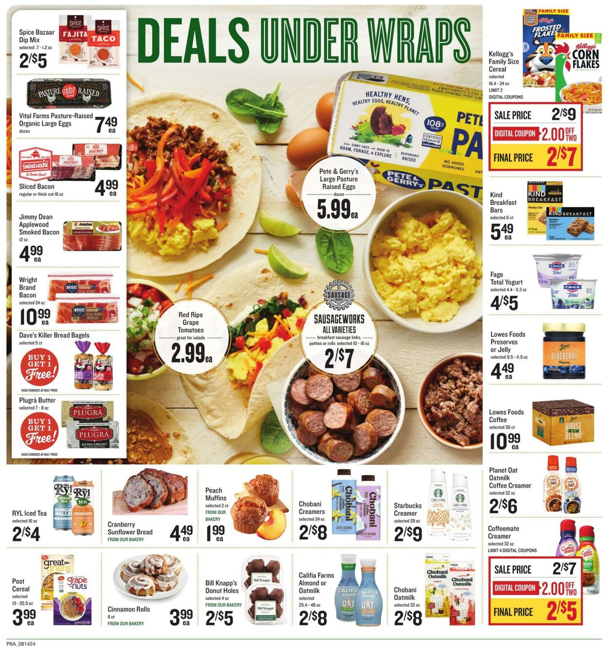 Weekly ad Lowes Foods 08/14/2024 - 08/20/2024