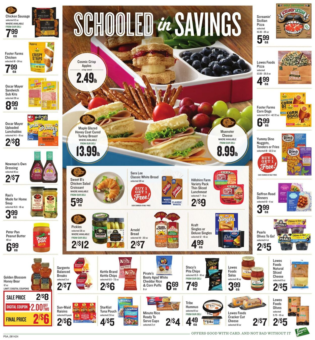 Weekly ad Lowes Foods 08/14/2024 - 08/20/2024