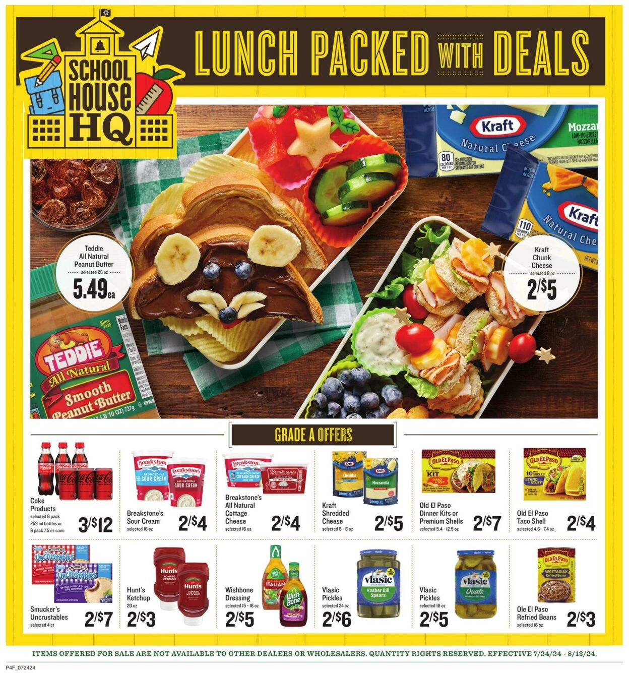 Weekly ad Lowes Foods 07/24/2024 - 08/13/2024