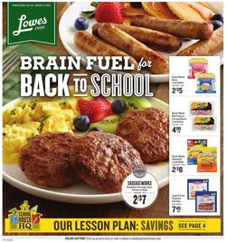 Weekly ad Lowes Foods 07/10/2024 - 07/16/2024