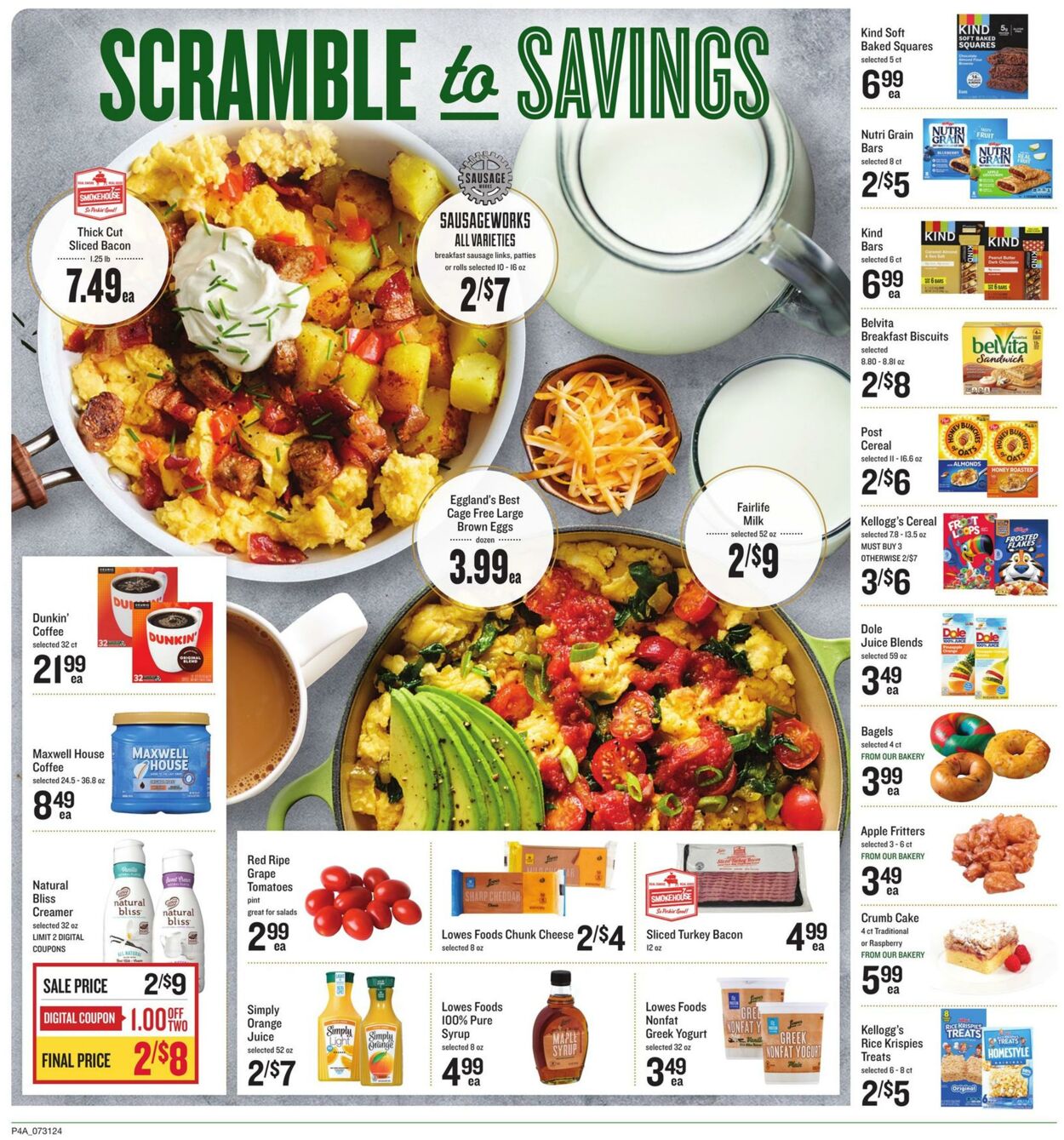 Weekly ad Lowes Foods 07/31/2024 - 08/06/2024