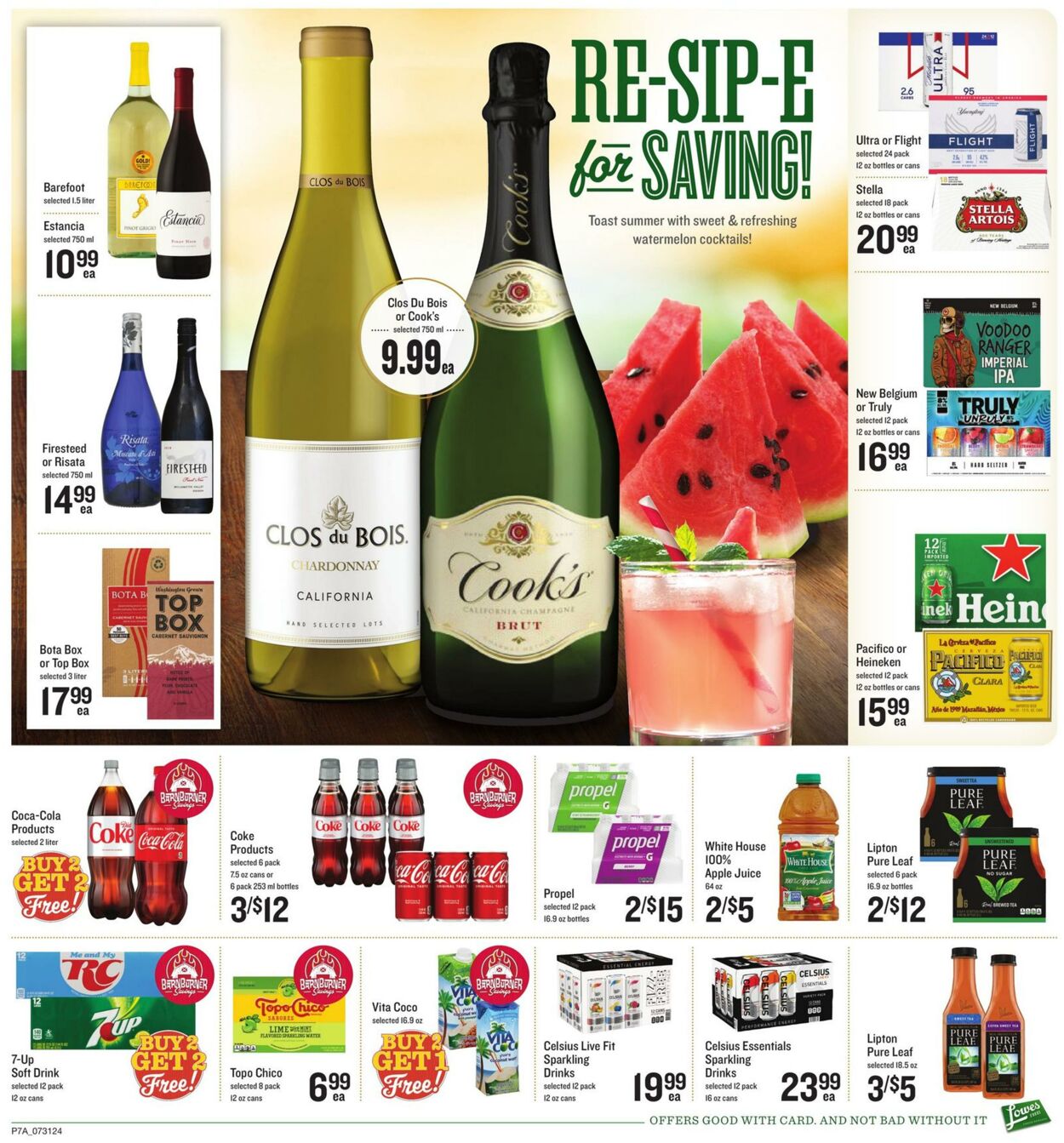 Weekly ad Lowes Foods 07/31/2024 - 08/06/2024