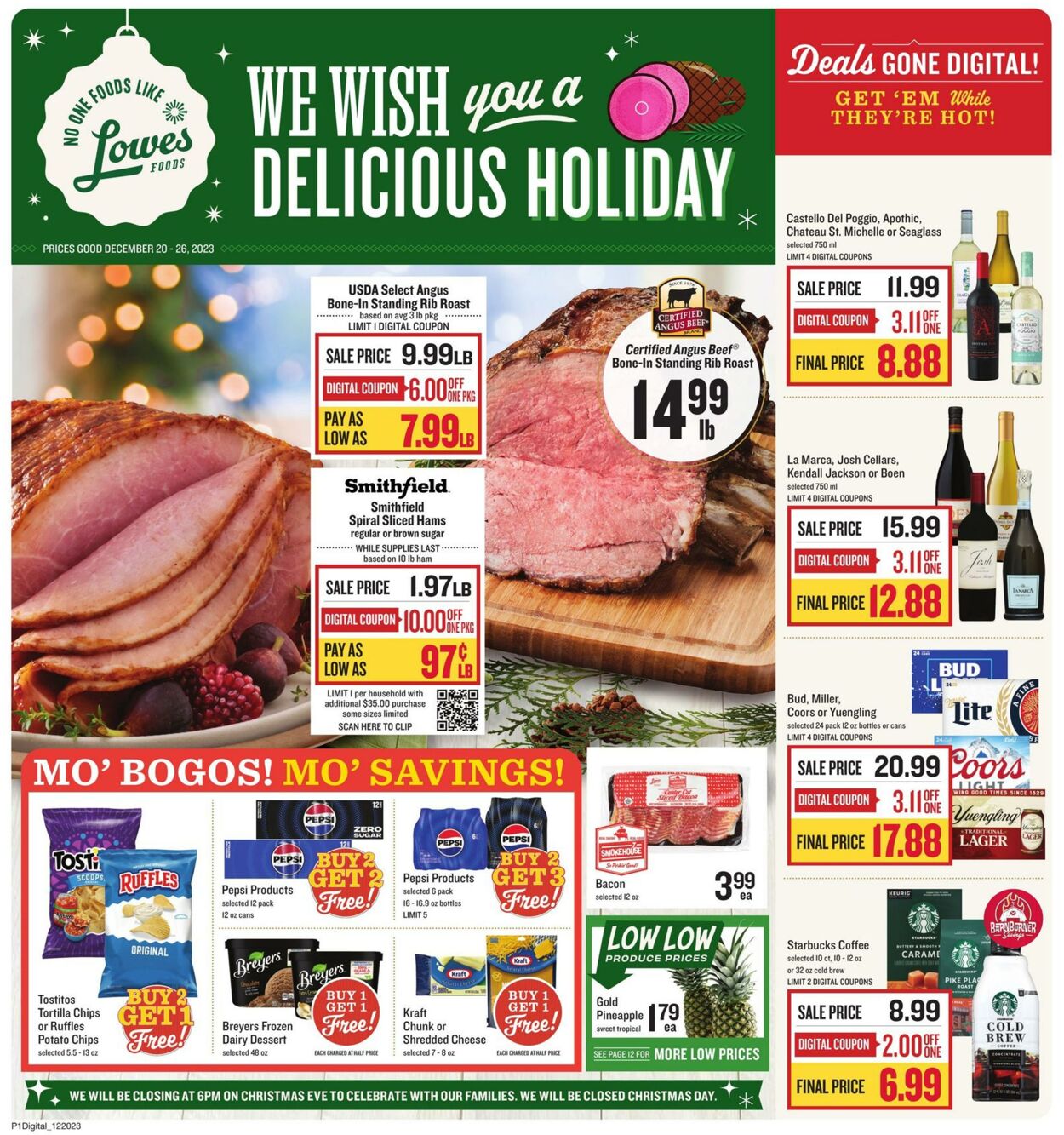 Weekly ad Lowes Foods 12/20/2023 - 12/26/2023