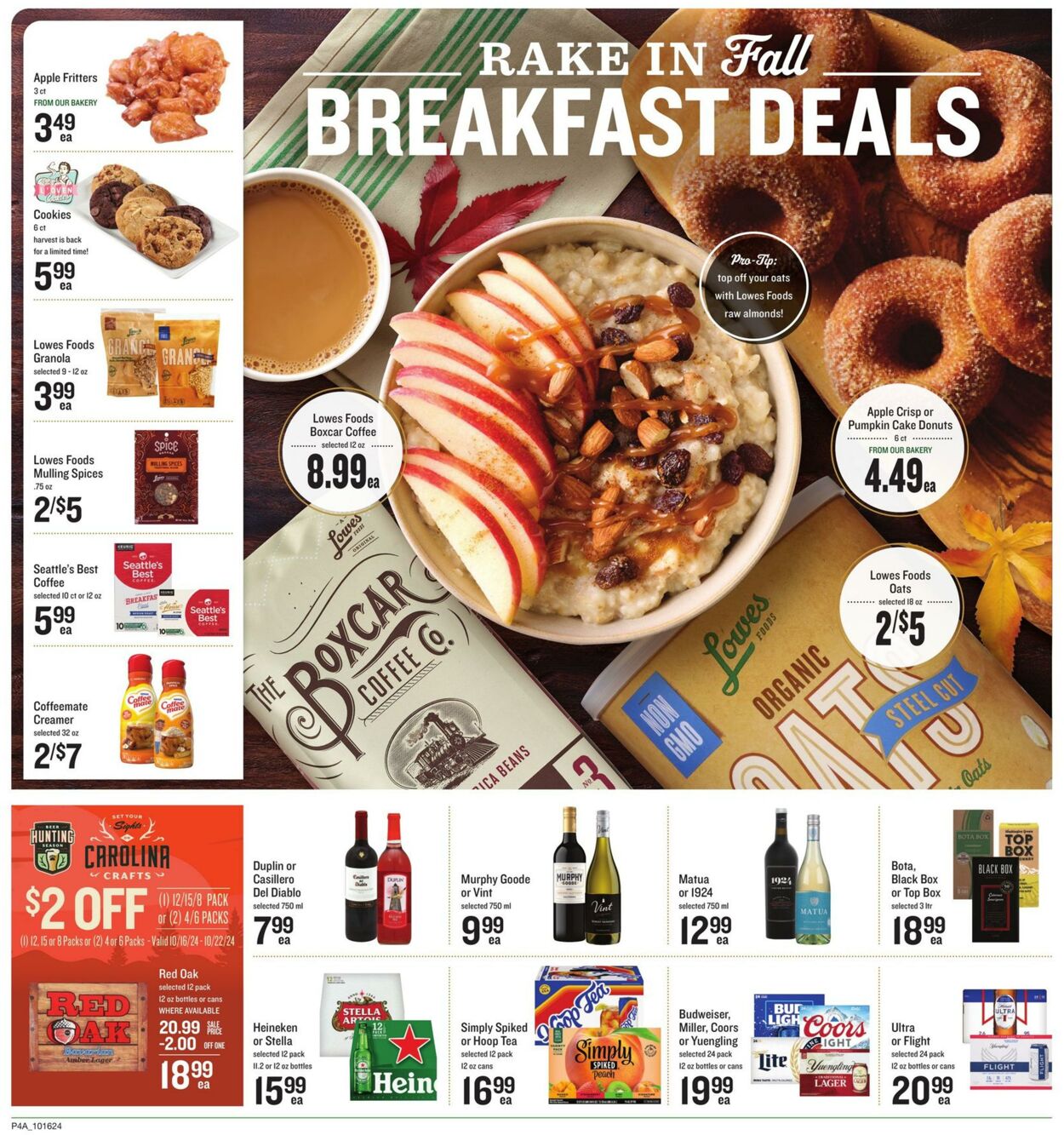 Weekly ad Lowes Foods 10/16/2024 - 10/22/2024