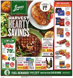 Weekly ad Lowes Foods 10/09/2024 - 10/15/2024