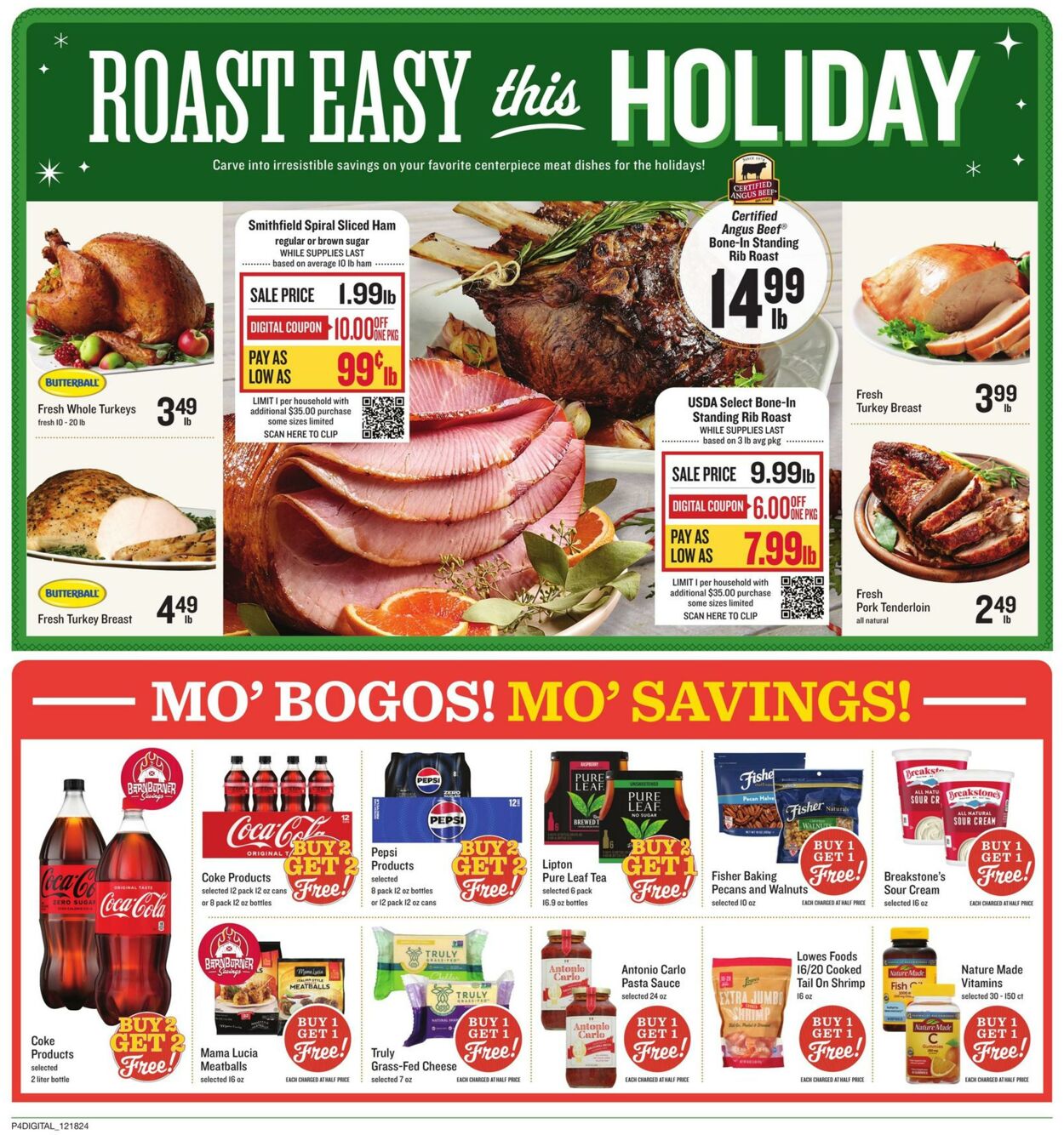 Weekly ad Lowes Foods 12/18/2024 - 12/24/2024