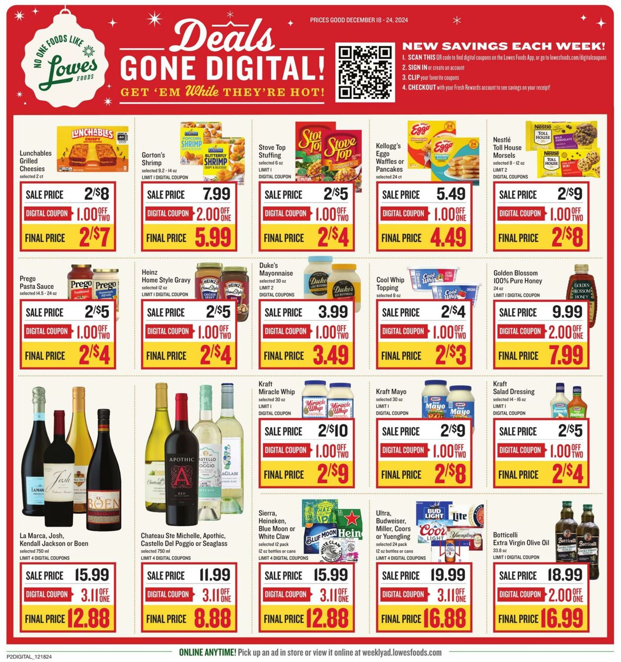 Weekly ad Lowes Foods 12/18/2024 - 12/24/2024