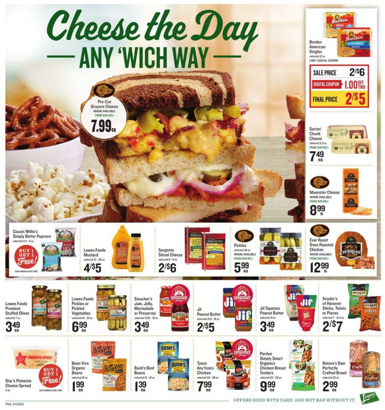 Weekly ad Lowes Foods 01/25/2023 - 01/31/2023