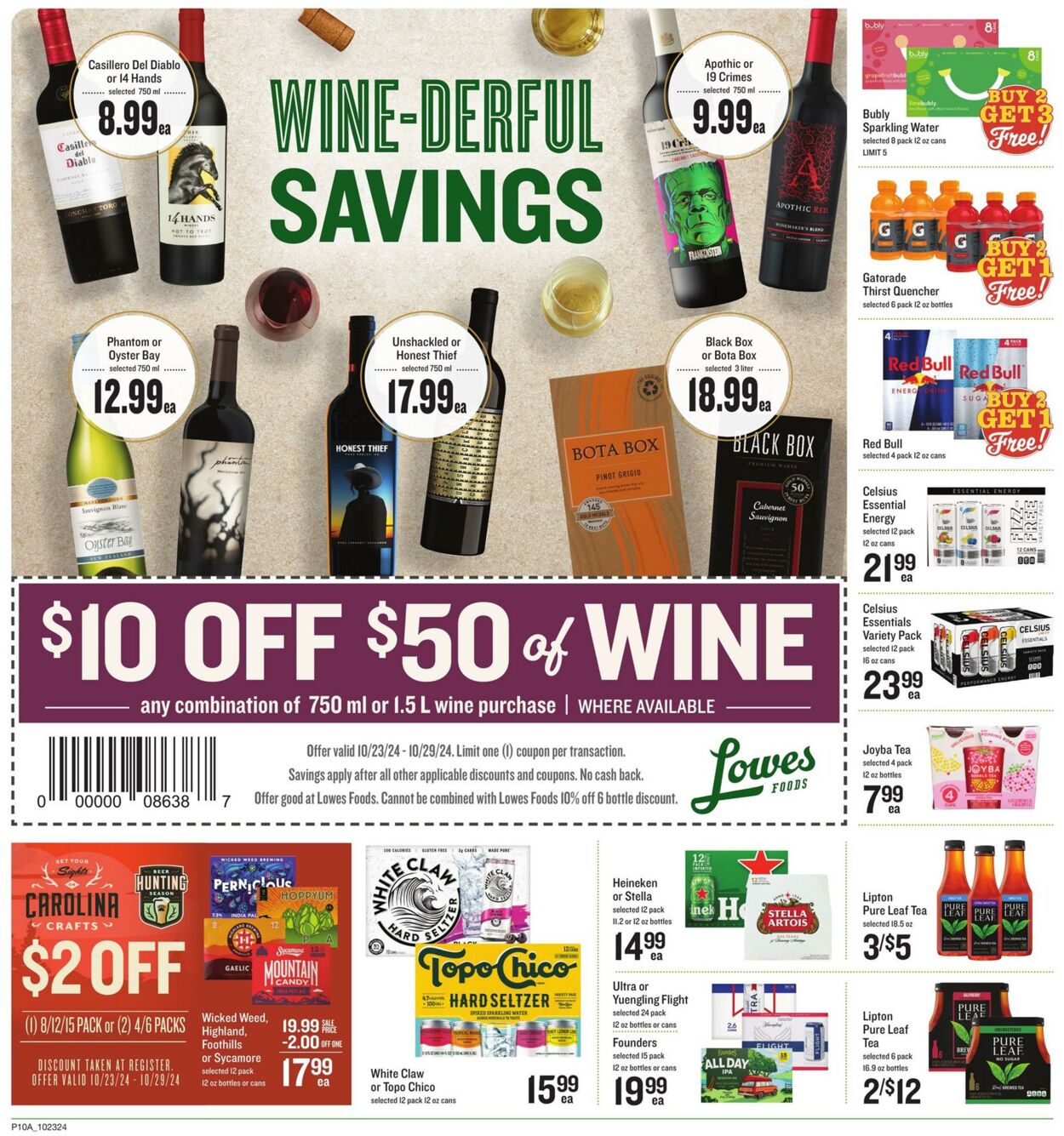 Weekly ad Lowes Foods 10/23/2024 - 10/29/2024