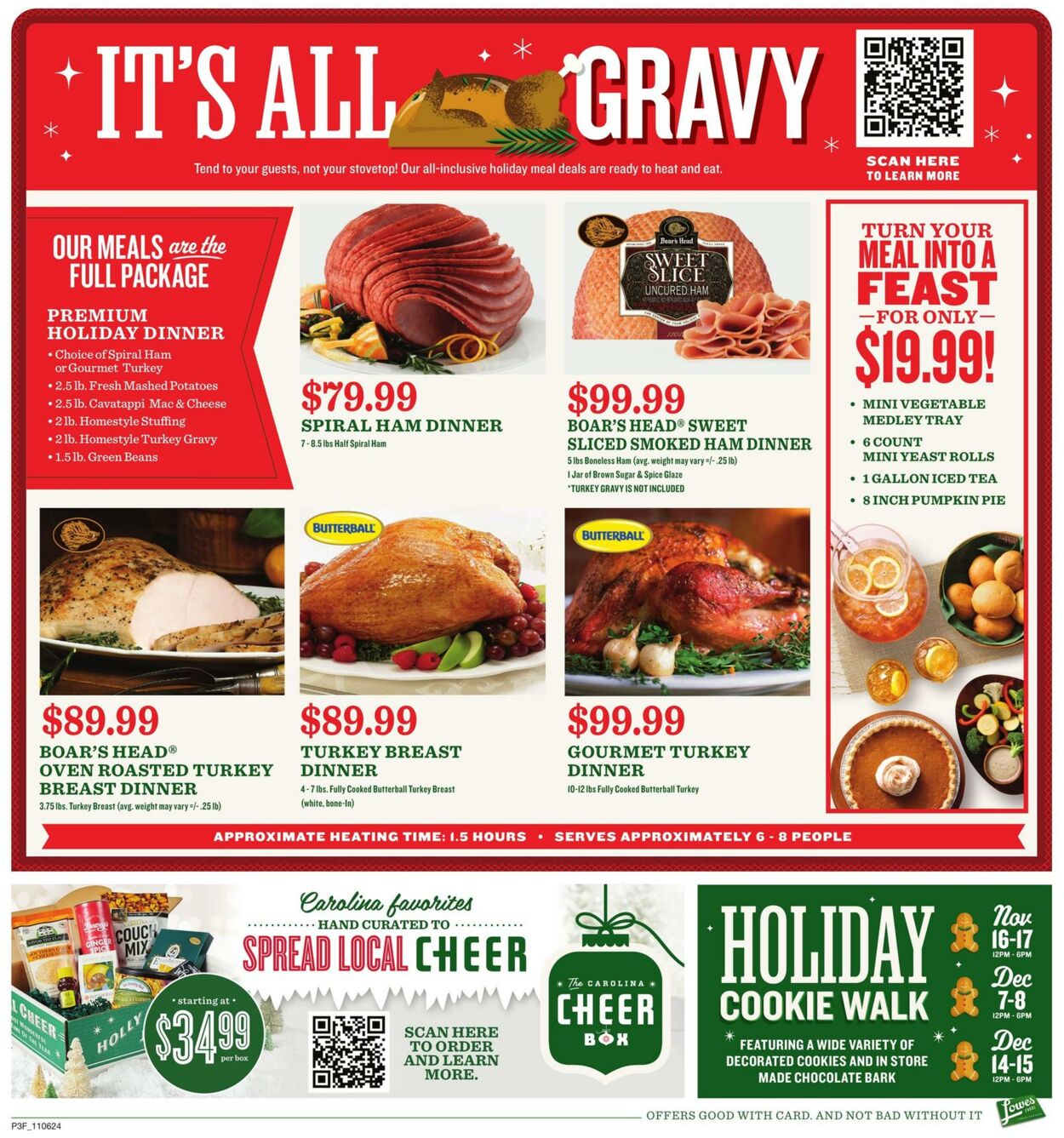 Weekly ad Lowes Foods 11/06/2024 - 12/03/2024