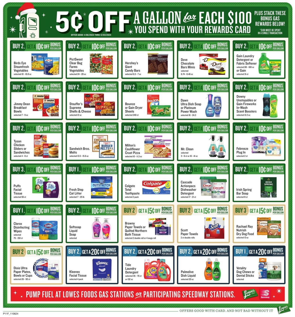 Weekly ad Lowes Foods 11/06/2024 - 12/03/2024