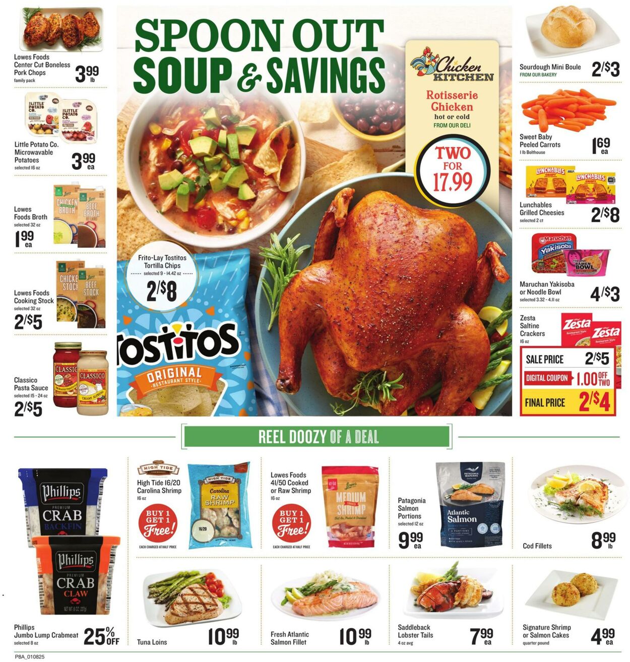 Weekly ad Lowes Foods 01/08/2025 - 01/14/2025