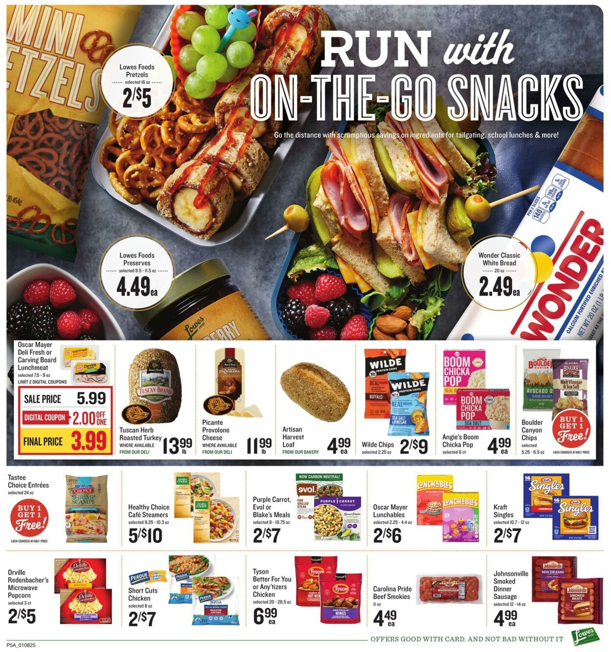 Weekly ad Lowes Foods 01/08/2025 - 01/14/2025