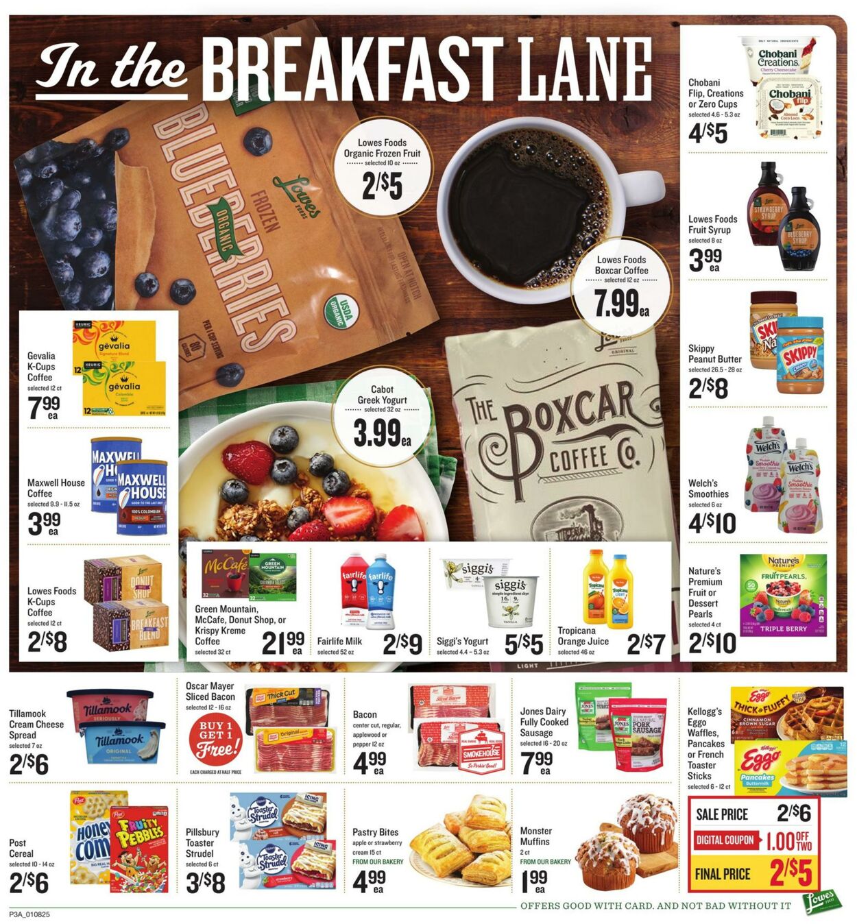 Weekly ad Lowes Foods 01/08/2025 - 01/14/2025