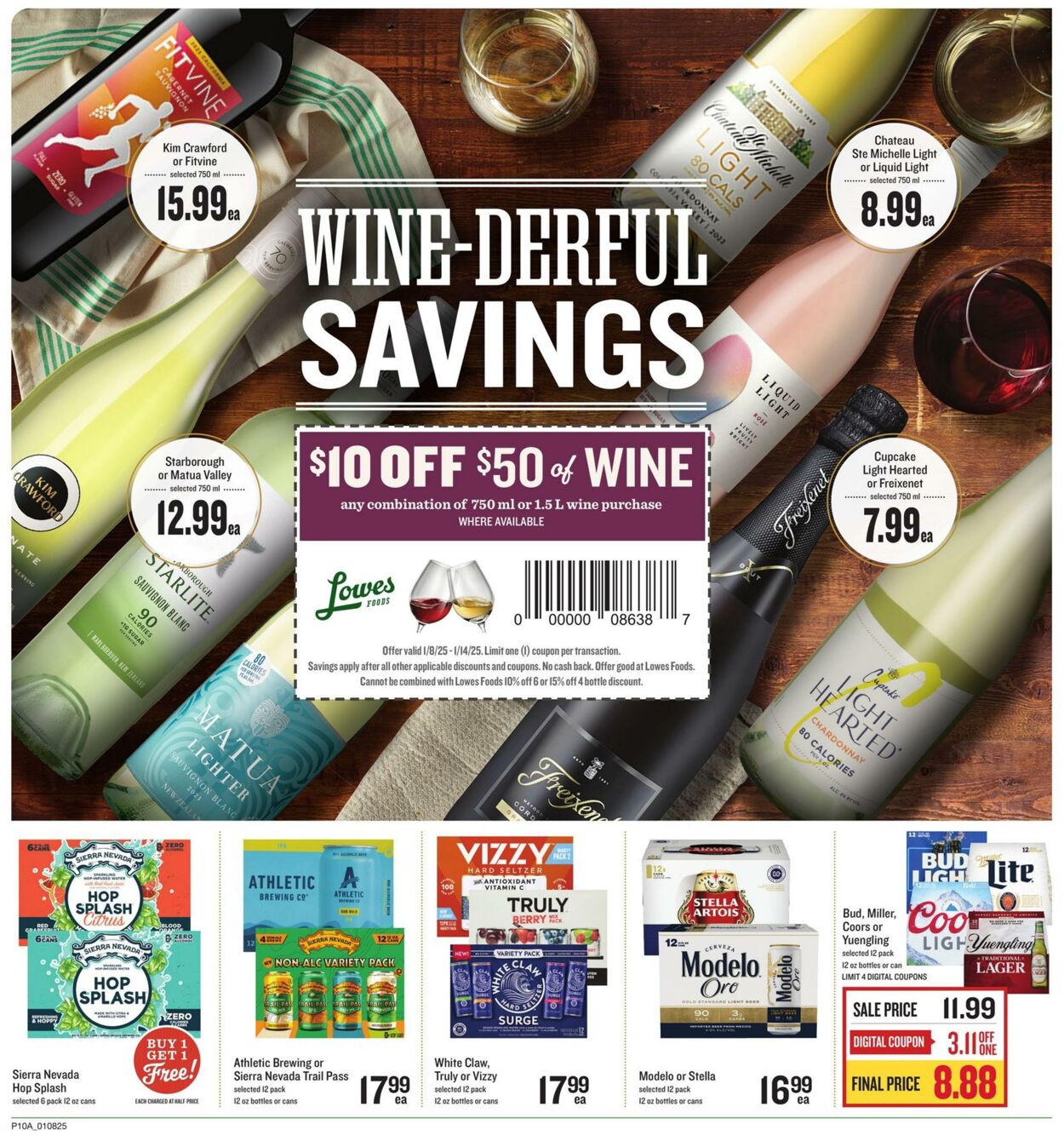 Weekly ad Lowes Foods 01/08/2025 - 01/14/2025