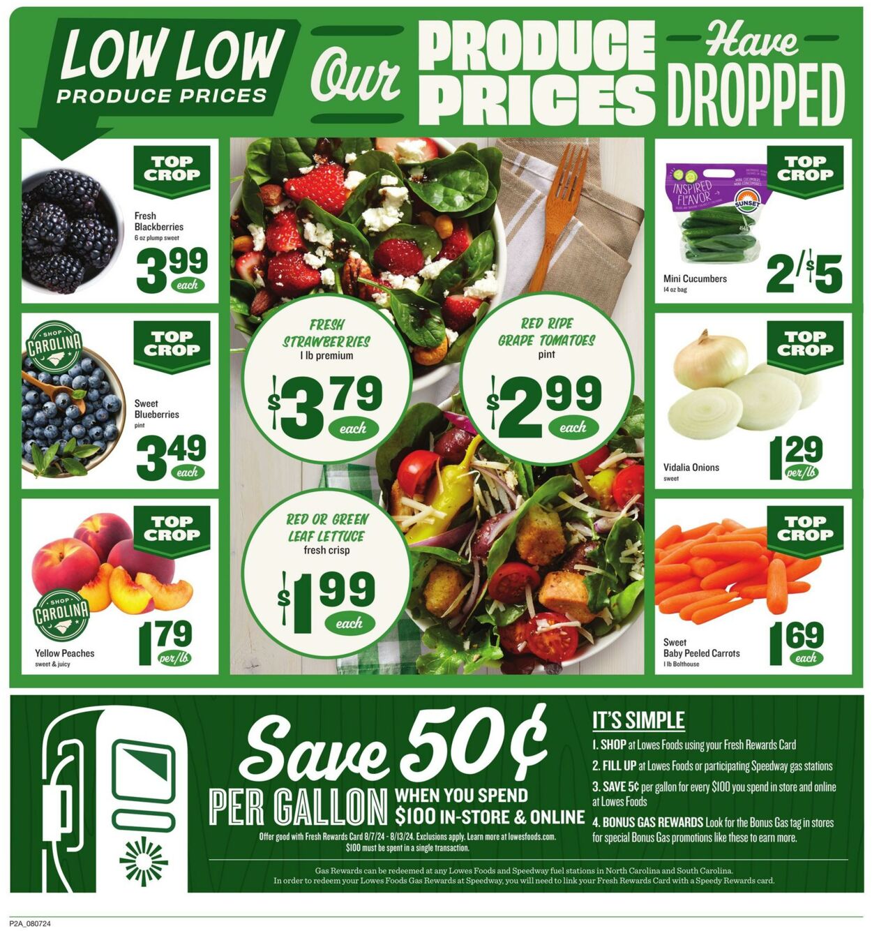 Weekly ad Lowes Foods 08/07/2024 - 08/13/2024