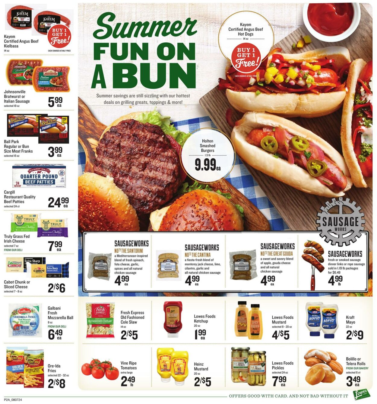 Weekly ad Lowes Foods 08/07/2024 - 08/13/2024