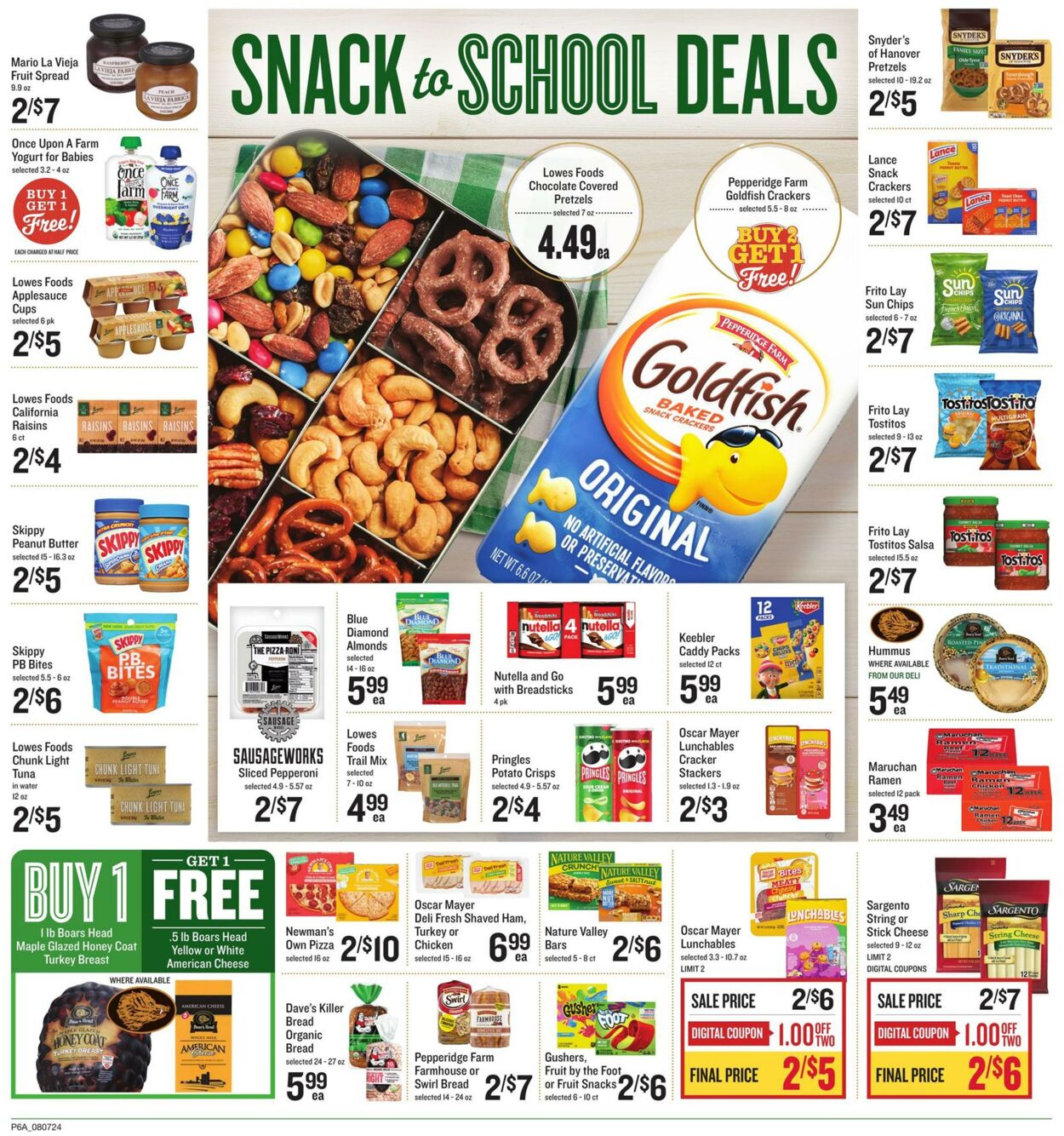 Weekly ad Lowes Foods 08/07/2024 - 08/13/2024