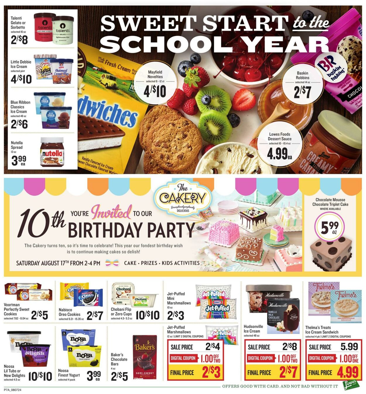 Weekly ad Lowes Foods 08/07/2024 - 08/13/2024