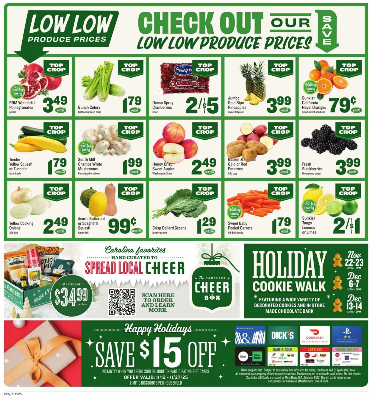Weekly ad Lowes Foods 11/19/2025 - 11/27/2025