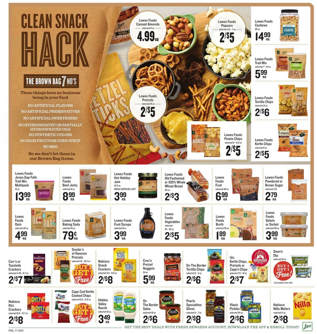 Weekly ad Lowes Foods 11/19/2025 - 11/27/2025