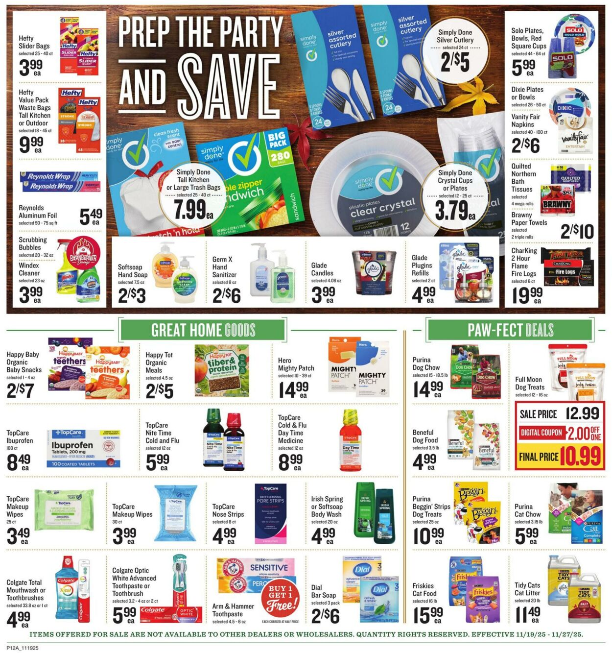 Weekly ad Lowes Foods 11/19/2025 - 11/27/2025
