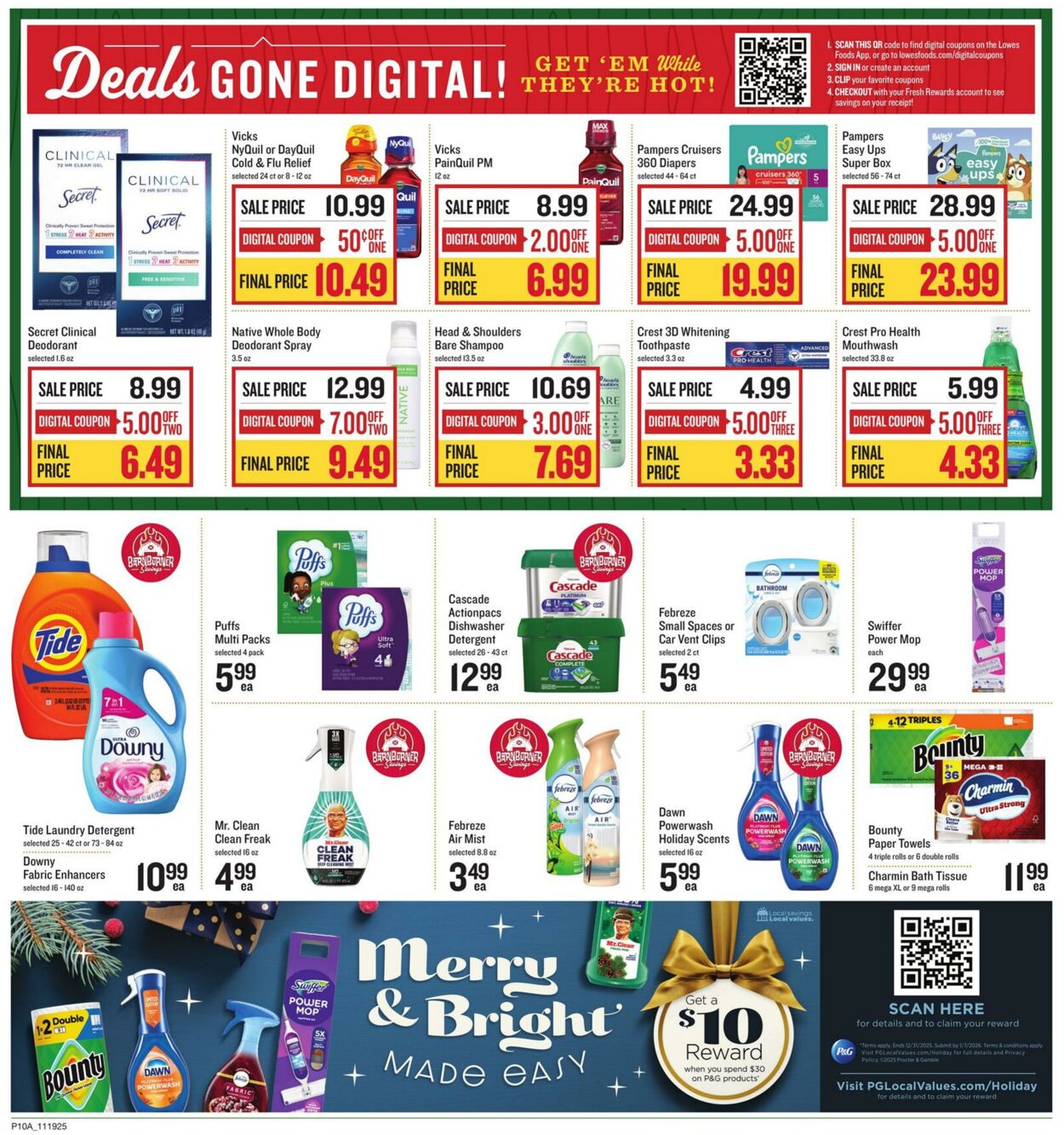 Weekly ad Lowes Foods 11/19/2025 - 11/27/2025