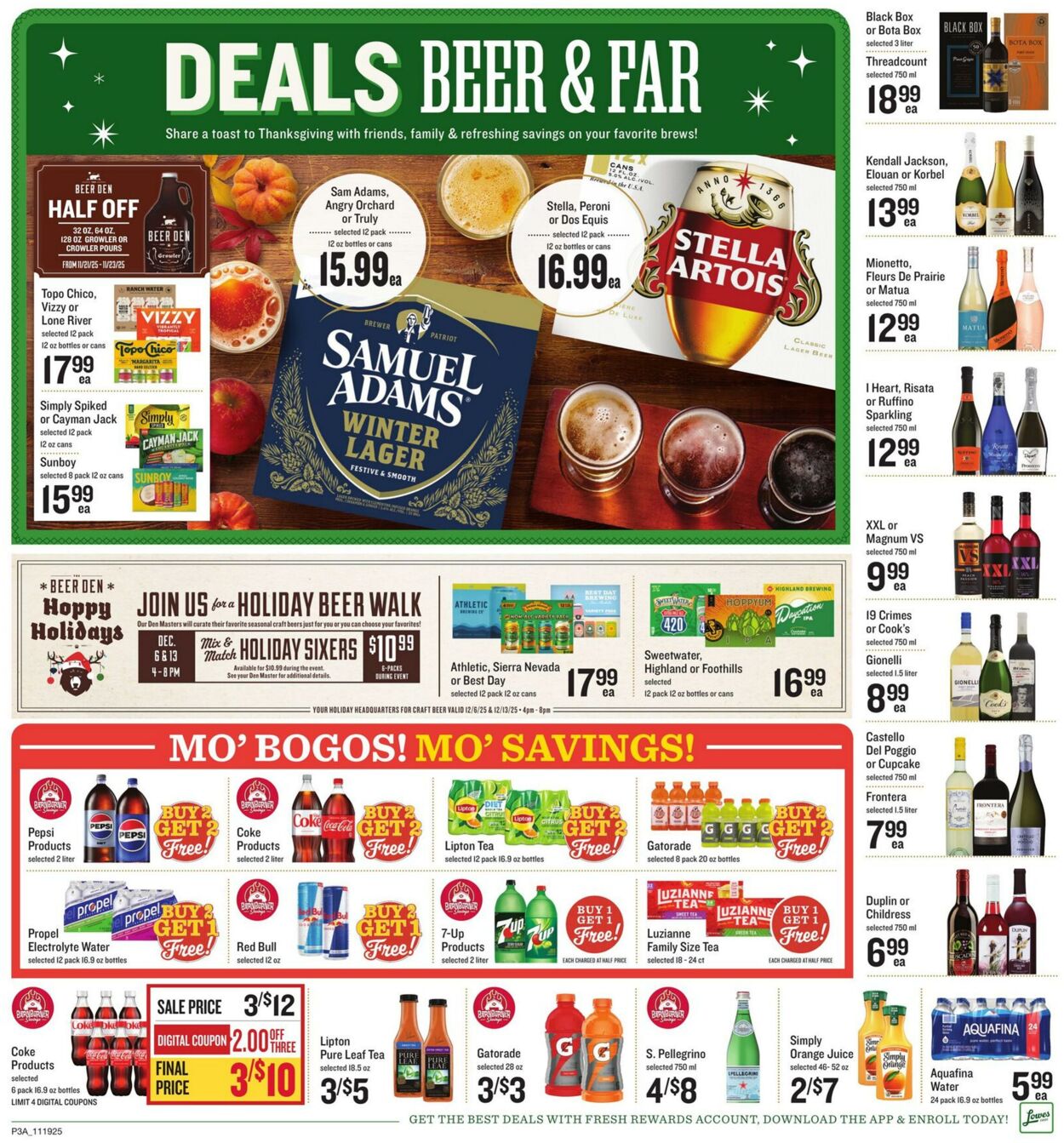 Weekly ad Lowes Foods 11/19/2025 - 11/27/2025
