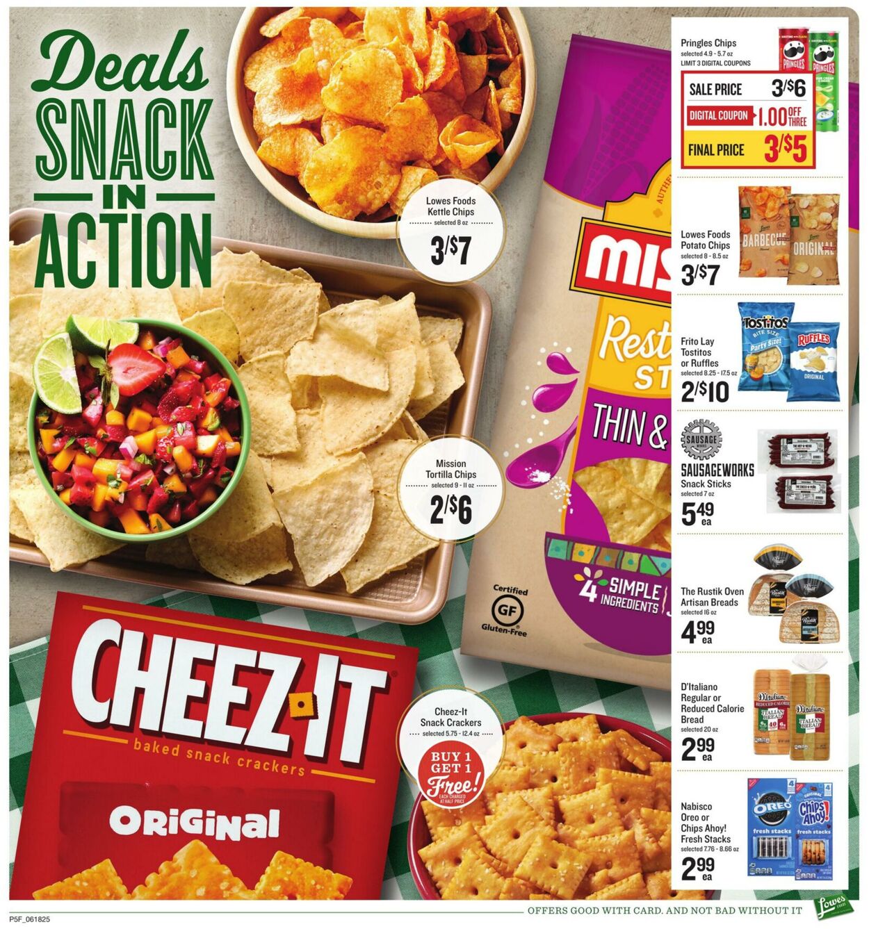 Weekly ad Lowes Foods 06/18/2025 - 07/08/2025