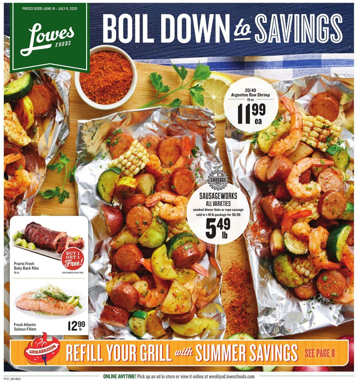 Weekly ad Lowes Foods 06/18/2025 - 07/08/2025